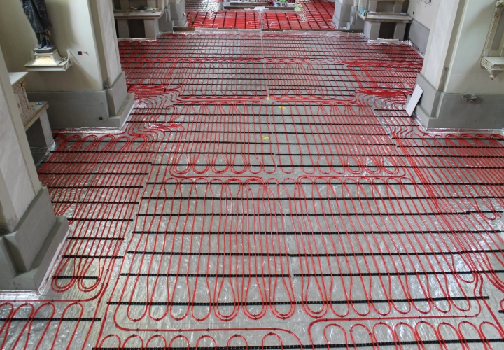 Veľkoplošné vykurovanie a chladenie